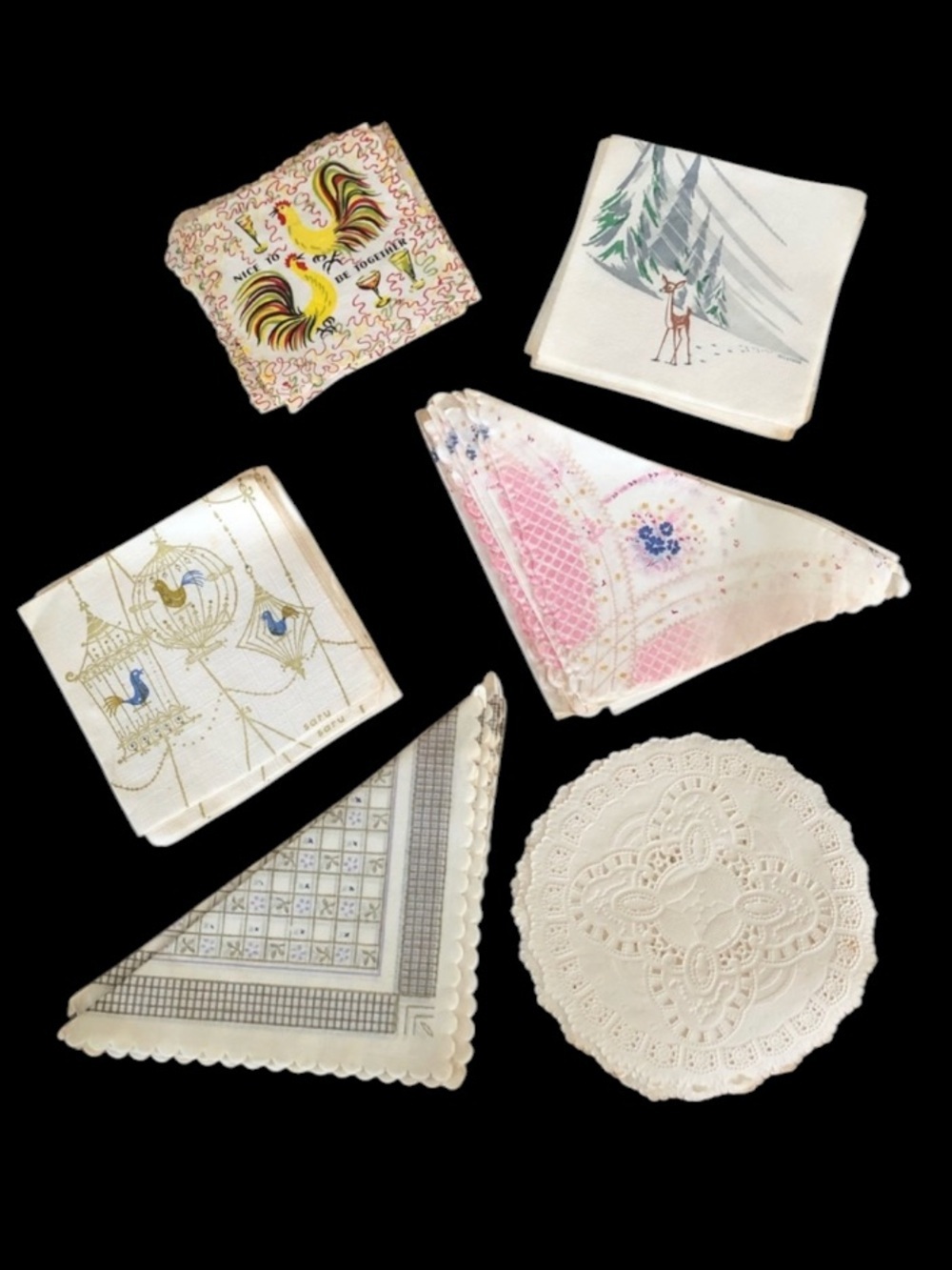 Vintage Paper Napkins